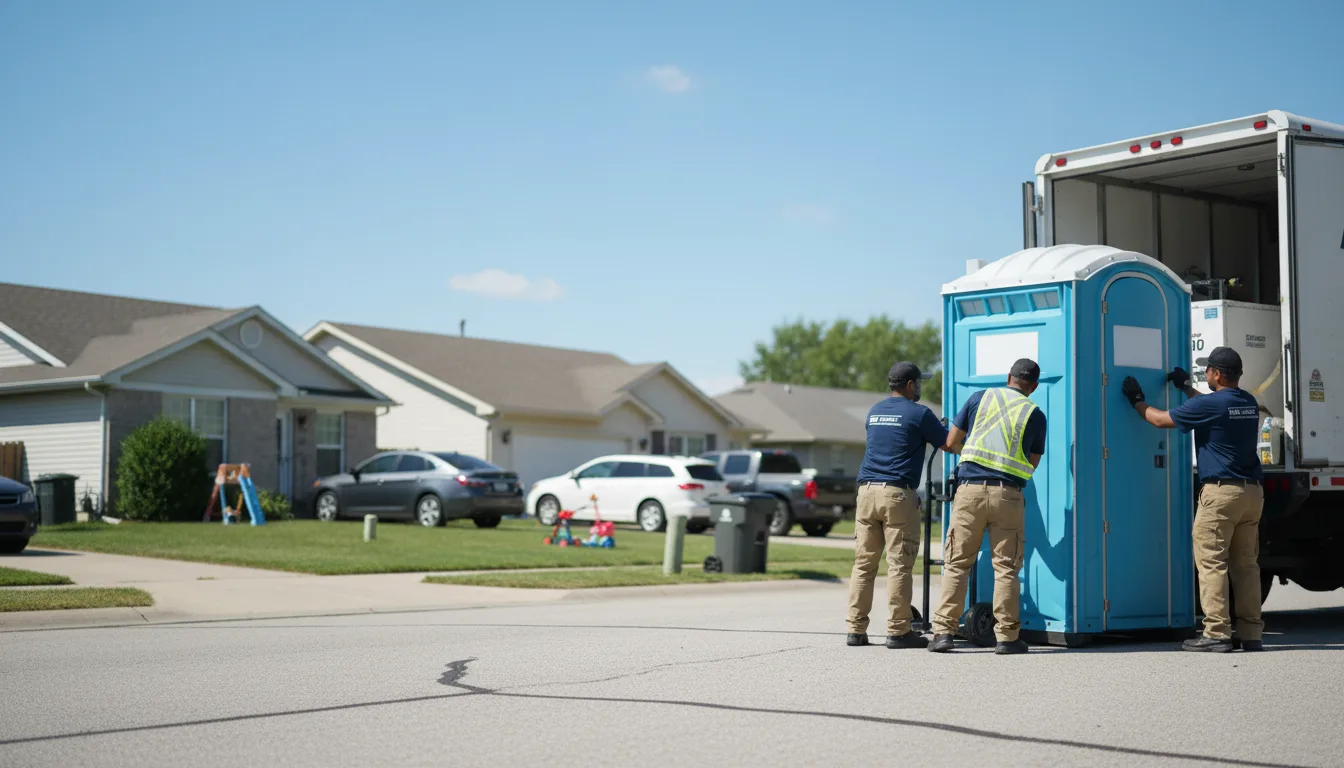 Standard Porta Potty Rentals in Red Bud, IL near me